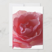 デリケート&ユニーク結婚式招待状カードバラ 招待状 (裏面)