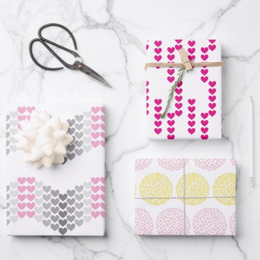 デリケート.ラッピングペーパーシートセット ラッピングペーパーシート (正面)