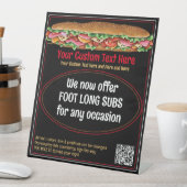 デリサンドイッチサブカウンタートップ特殊台座サイン 台座サイン (インサイチュ)