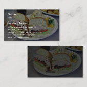 デリサンドイッチ 名刺 (正面/裏面)