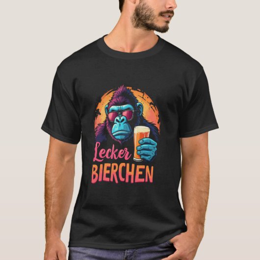 デリシャスゴリラビール Tシャツ (正面)