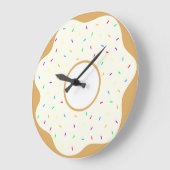 デリシャスドーナツ ラージ壁時計 (傾斜)