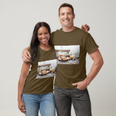 デリシャスブレックファストビブステー Tシャツ (ユニセックス)