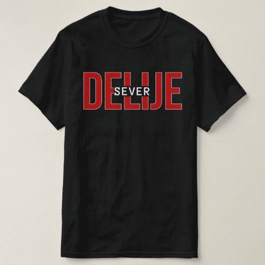 デリジェ・セヴェル Tシャツ (デザイン正面)
