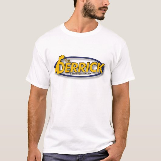 デリック機械膝腱の開発筋肉 Tシャツ (正面)