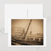 デリック車ローディングウェストチェスターアベニューブロンクスNYC ポストカード (正面/裏面)