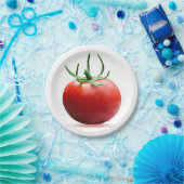 デリッシュトマト紙プレート ペーパープレート (パーティー)