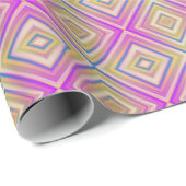デリッシュパープル代替ダイヤモンドパターン ラッピングペーパー (ロールコーナー)