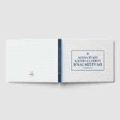 デリテパターン（の模様が）あるィブBナイ（ユダヤ教の）バル・ミツバー ゲストブック (全面)