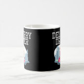 デリバリーインスパイアガイ熱い新鮮な食品に関連M コーヒーマグカップ (中央)