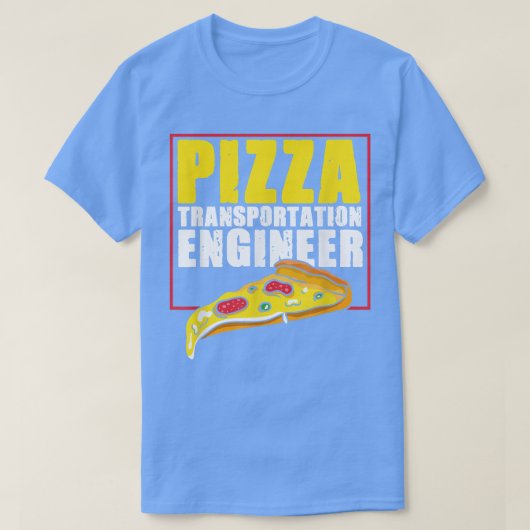 デリバリーガイのピザシェフ Tシャツ (デザイン正面)