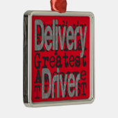 デリバリードライバの並外 メタルオーナメント (右)