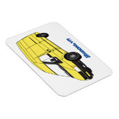 デリバリーバンイラストレーション マグネット (右側)