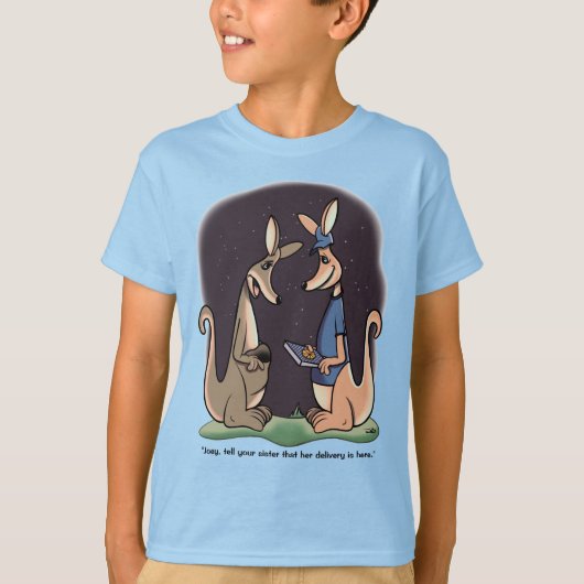 デリバリーライトブルーボーイ Tシャツ (正面)