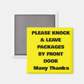 デリバリー用ドアマグネット マグネット (正面/裏面)