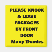 デリバリー用ドアマグネット マグネット (正面)