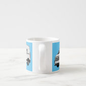 デリバリー・ヴァン・カートゥーン・イラストレーション エスプレッソカップ (裏面)