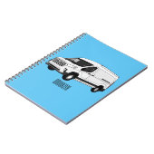 デリバリー・ヴァン・カートゥーン・イラストレーション ノートブック (左側)