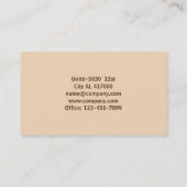 デリフードカテラーダイナー調理師ケータリング 名刺 (裏面)