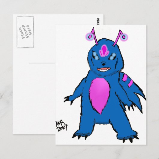 デリュック ポストカード (正面/裏面)