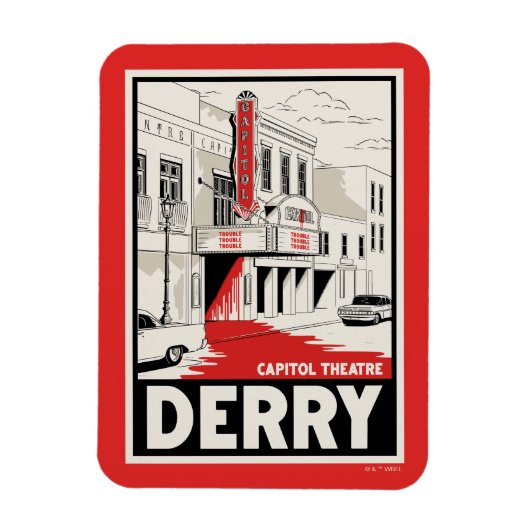 デリーキャピトル劇場 マグネット (縦)