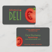 デリーショップ名刺 名刺 (正面/裏面)