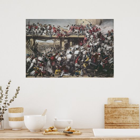 デリー嵐 ポスター (キッチン)