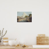 デリー旧市近くのバオリープレートXVIII f ポスター (キッチン)