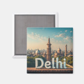 デリー インド 旅行 デザイン 🗺️ マグネット (正面/裏面)
