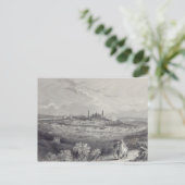 デリー、エドワード・パックスマン・ブランドールによる彫刻 ポストカード (スタンド正面)