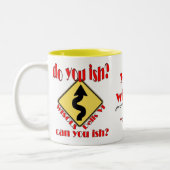 デルっぽいマグ ツートーンマグカップ (左)