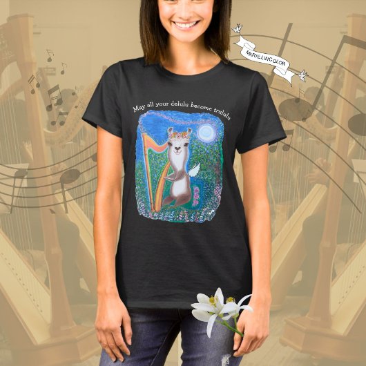 デルのハープムーンTシャツ Tシャツ