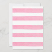 デルのリトルかわいこちゃんが1台の招待状に転換中- PS 招待状 (裏面)