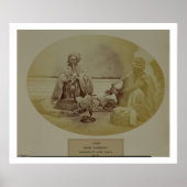 デルの低カーストのヒンズー教徒ジョギーまたはスネークチャマーズ ポスター (正面)