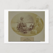 デルの低カーストのヒンズー教徒ジョギーまたはスネークチャマーズ ポストカード (正面)