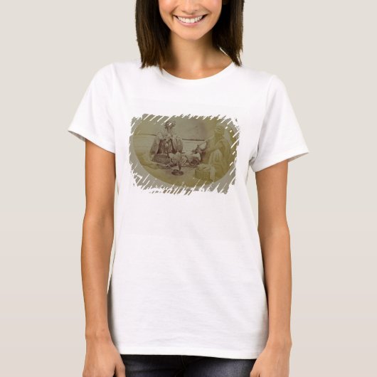 デルの低カーストのヒンズー教徒ジョギーまたはスネークチャマーズ Tシャツ (正面)