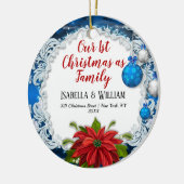 デルの初めてのクリスマスズアズファミリーオーナメント セラミックオーナメント (左)