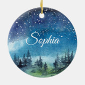 デルの初めてのクリスマスズアズ祖父母オーナメント セラミックオーナメント (裏面)