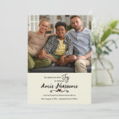 デルの家族が写真の採用を発表 案内状 (スタンド正面)