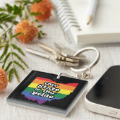 デルの州オブデルのプライド|オハイオ キーホルダー (正面右)