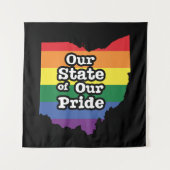 デルの州オブデルのプライド|オハイオ タペストリー (正面)