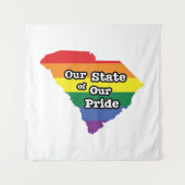 デルの州オブデルのプライド|サウスカロライナ州 タペストリー (正面)