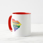 デルの州オブデルのプライド|サウスカロライナ州 マグカップ (正面左)