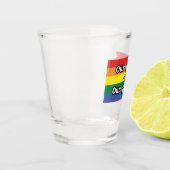 デルの州オブデルのプライド|サウスダコタ州 ショットグラス (左)