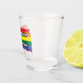 デルの州オブデルのプライド|サウスダコタ州 ショットグラス (右)