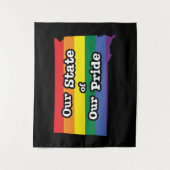 デルの州オブデルのプライド|サウスダコタ州 タペストリー (正面)