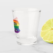 デルの州オブデルのプライド|ペンシルバニア州 ショットグラス (右)