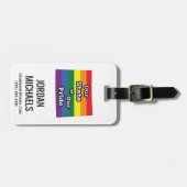 デルの州オブデルのプライド|ワイオミング ラゲッジタグ (正面横)