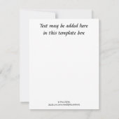 デルの思考と祈りの言葉ことわざバラ ノートカード (裏面)