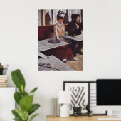 デルアブサン。Degas, Edgar Germain Hilaireポスター ポスター (ホームオフィス)